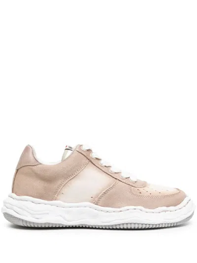 Miharayasuhiro Wayne Original Sole Chunky Sneakers In Brown