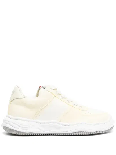 Miharayasuhiro Wayne Original Sole Chunky Sneakers In White