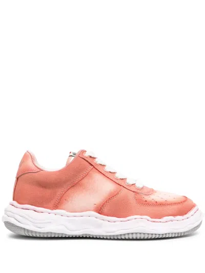 Miharayasuhiro Wayne Original Sole Sneakers In Red