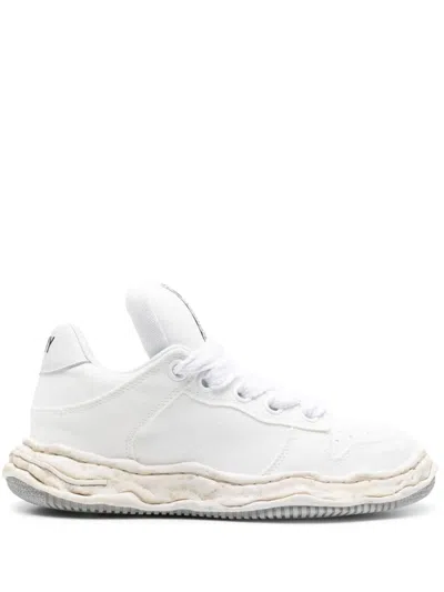 Miharayasuhiro Wayne Puffer Og Sole Sneakers In White