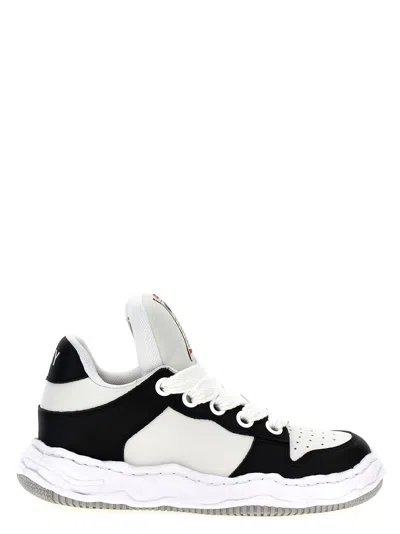 Miharayasuhiro Mihara Yasuhiro Wayne Og Sole Leather Sneakers In Black