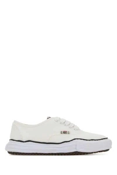Miharayasuhiro White Canvas Baker Sneakers
