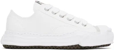 Miharayasuhiro White Hank Og Sole Canvas Low-top Sneakers