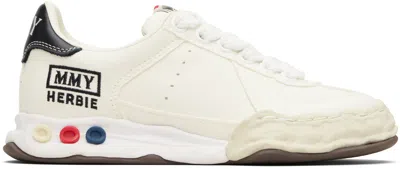 Miharayasuhiro White Herbie Og Sole Canvas Low-top Sneakers