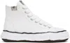 Miharayasuhiro White Peterson23 Og Sole Canvas High-top Sneakers In White