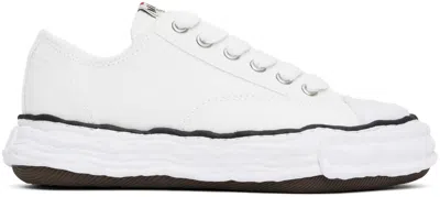 Miharayasuhiro Peterson23 Og Sole Canvas Low-top Sneaker In White
