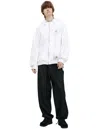 Miharayasuhiro White Zippered Hoodie