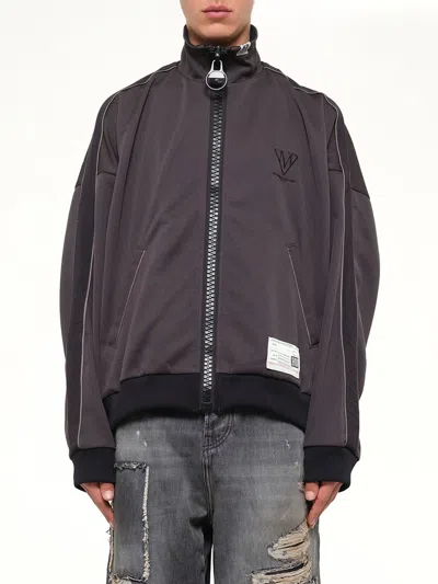 Miharayasuhiro Wide Back Track Jacket In Purple