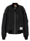 Miharayasuhiro Women's Nylon Bomber Jacket