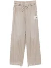 Miharayasuhiro Wool Pants In Neutrals