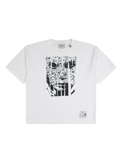 Miharayasuhiro Maison Mihara Yasuhiro Masses X Mmy Face Printed T-shirt In Multi