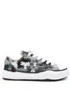 Miharayasuhiro X Peace And After Puzzle Camo Peterson Low Sneaker In Grau