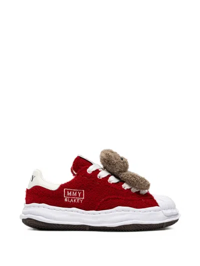 Miharayasuhiro X Pink House Blakey Og Sole Chenille-embroidered Low-top Sneakers In Multi