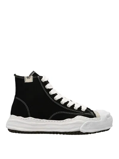 Miharayasuhiro Hank High Sneakers In Black