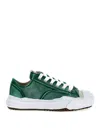Miharayasuhiro Maison Mihara Yasuhiro Hank Low Brushed Shrink Leather Sneaker In Green
