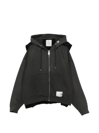 Miharayasuhiro Zip Hoodie In Black