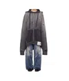 Miharayasuhiro Distressed-effect Hoodie In Black