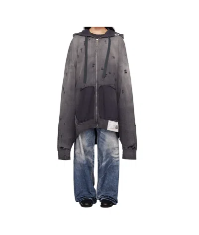 MIHARAYASUHIRO ZIP-UP HOODIE