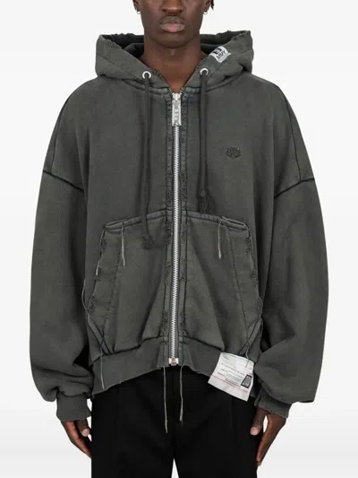 Miharayasuhiro Kapuzenjacke Mit Reissverschluss In Black