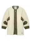 Miharayasuhiro Zip-up Oversized Jacket In Multi