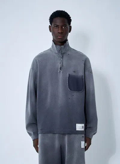 MIHARAYASUHIRO ZIP-UP SWEATESHIRT