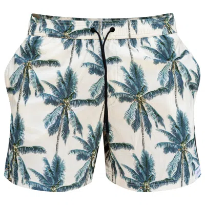 Miharo Men's Swim Trunks - Wild Palm In Multi