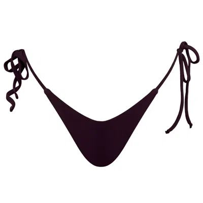 Miharo Women's Kehlani Thong Bikini Bottoms - Brown