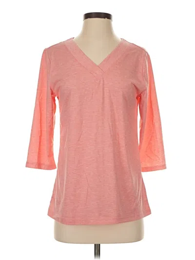 Pre-owned Miholl 3/4 Sleeve T-shirt In Orange