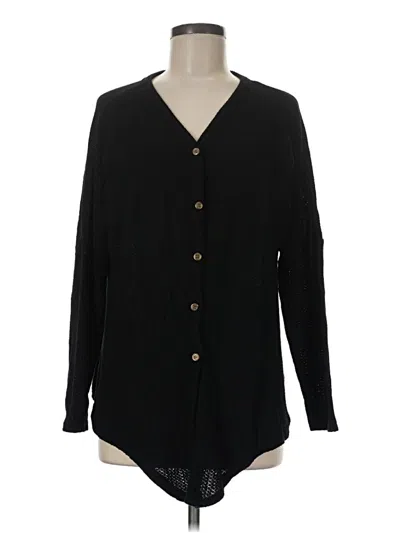 Pre-owned Miholl Cardigan Sweater In Black