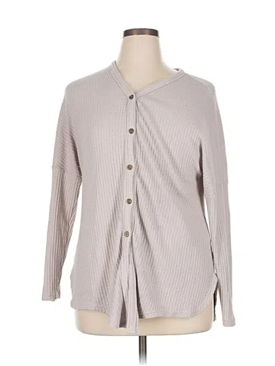 Pre-owned Miholl Cardigan Sweater In Gray