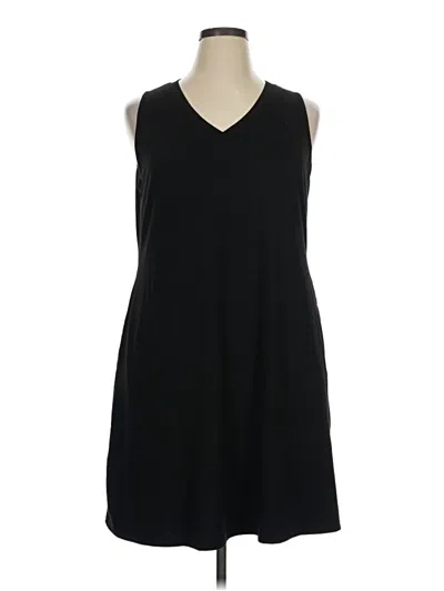 Pre-owned Miholl Casual Dress In Black