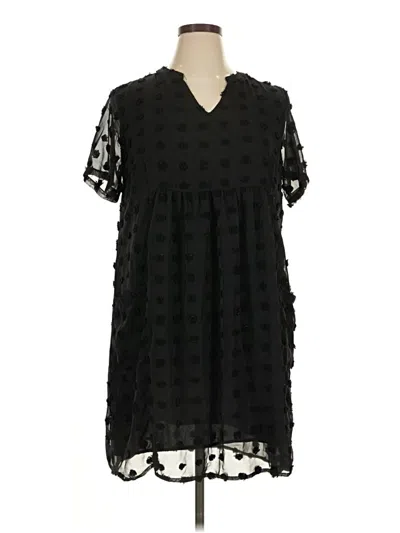 Pre-owned Miholl Casual Dress In Black
