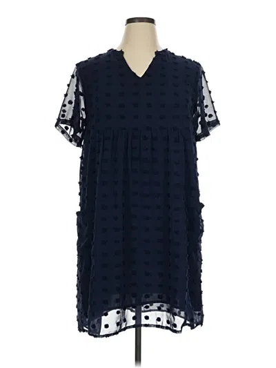 Pre-owned Miholl Casual Dress In Blue