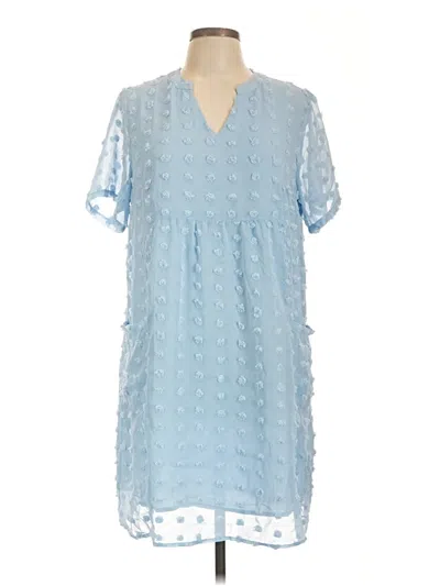 Pre-owned Miholl Casual Dress In Blue