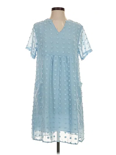 Pre-owned Miholl Casual Dress In Blue