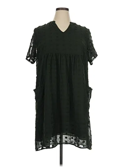 Pre-owned Miholl Casual Dress In Green