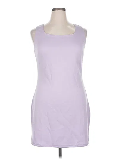Pre-owned Miholl Casual Dress In Purple