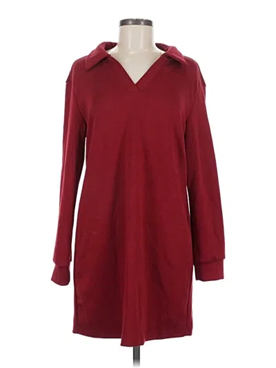 Pre-owned Miholl Casual Dress In Red