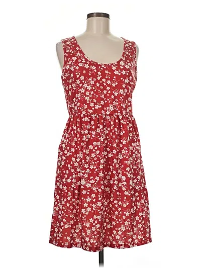 Pre-owned Miholl Casual Dress In Red