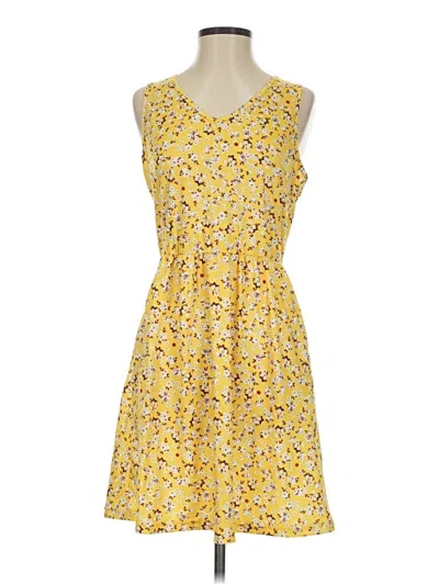 Pre-owned Miholl Casual Dress In Yellow