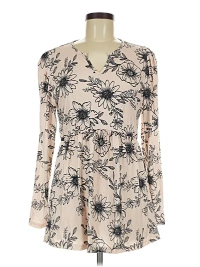 Pre-owned Miholl Long Sleeve Blouse In Ivory