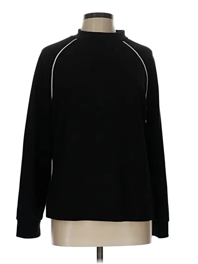 Pre-owned Miholl Long Sleeve Top Black Turtleneck Tops