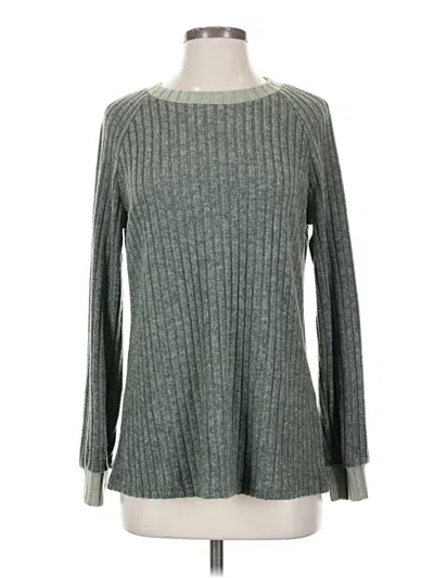 Pre-owned Miholl Long Sleeve T-shirt In Gray