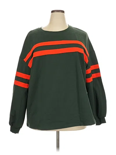 Pre-owned Miholl Long Sleeve T-shirt In Green