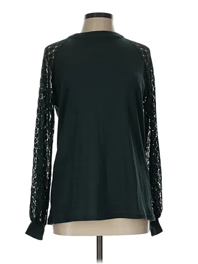 Pre-owned Miholl Long Sleeve Turtleneck In Green