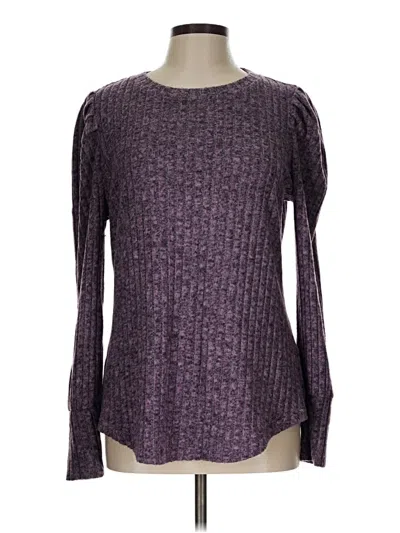 Pre-owned Miholl Pullover Sweater In Purple