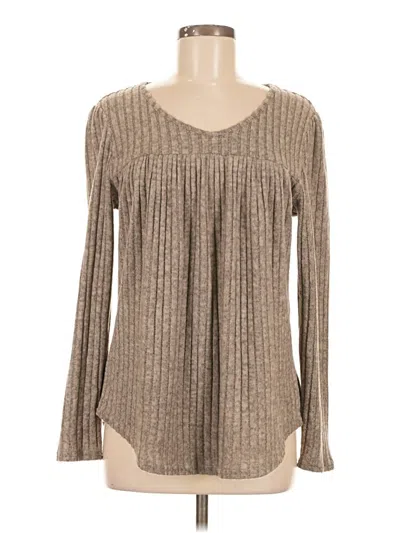 Pre-owned Miholl Pullover Sweater In Tan