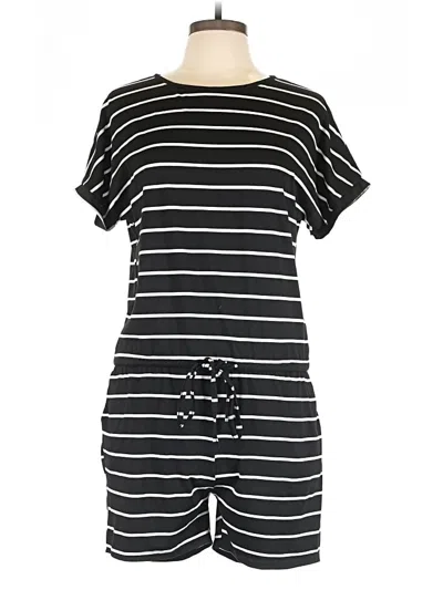 Pre-owned Miholl Romper In Black