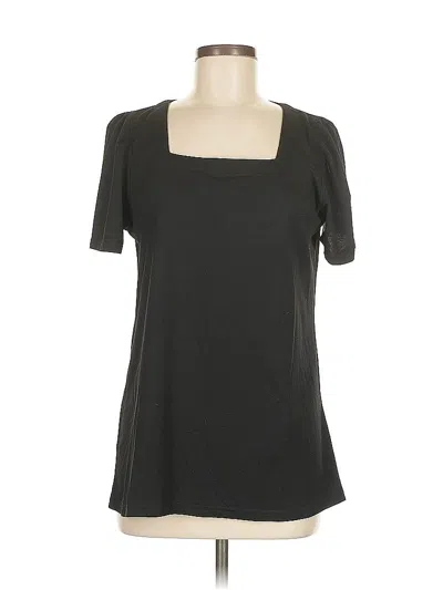 Pre-owned Miholl Short Sleeve T-shirt In Black