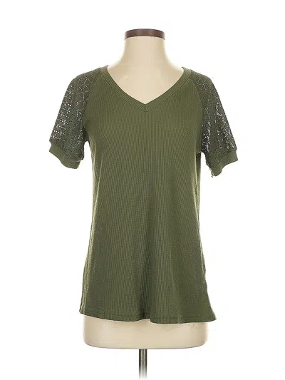 Pre-owned Miholl Short Sleeve T-shirt In Green